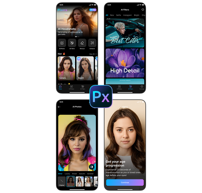 Pixera Screenshots